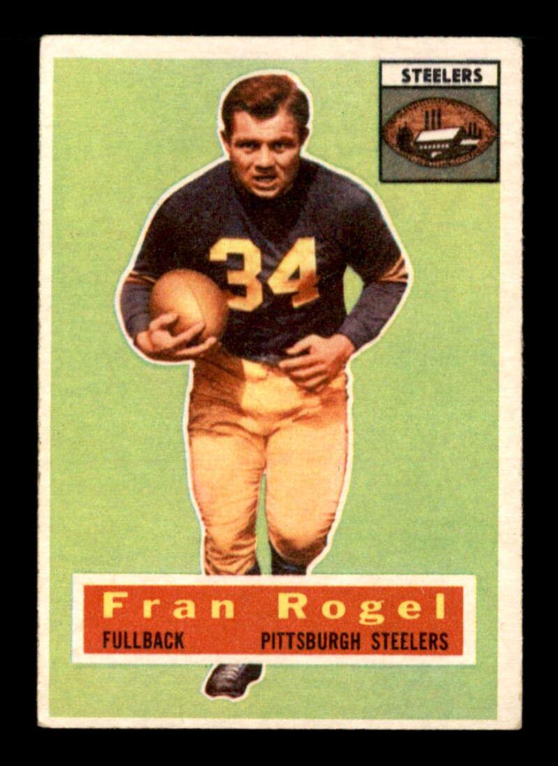 1956 Topps Fran Rogel: 1956 Topps #15 Fran Rogel VGEX