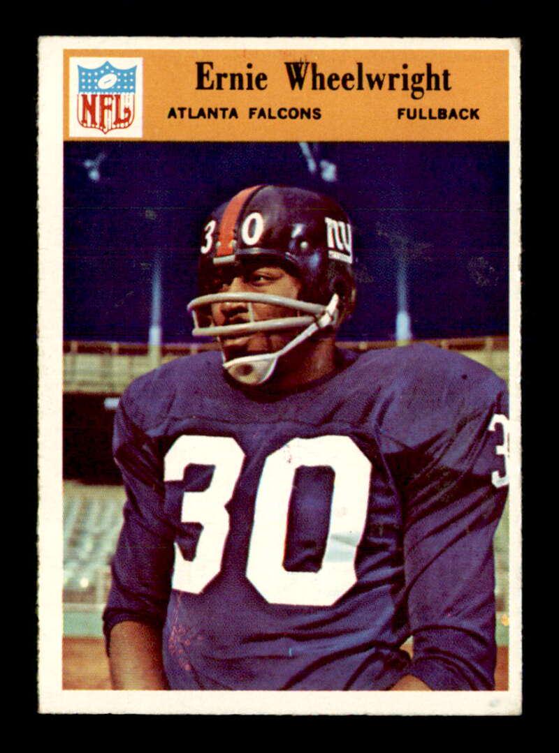 VINTAGE 1966 Philadelphia Gum Co. NFL FOOTBALL CARDS: 1966 Philadelphia #12 Ernie Wheelwright EX+