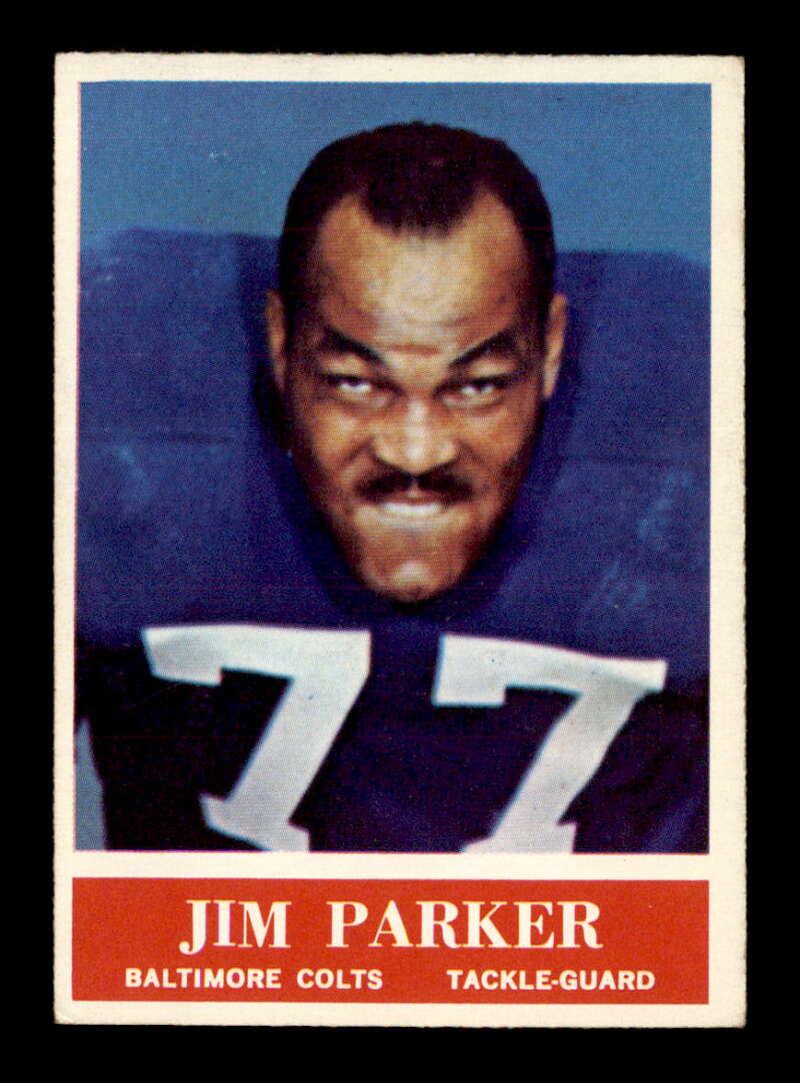 1964 Philadelphia Jim Parker BALT. COLTS: 1964 Philadelphia #8 Jim Parker
