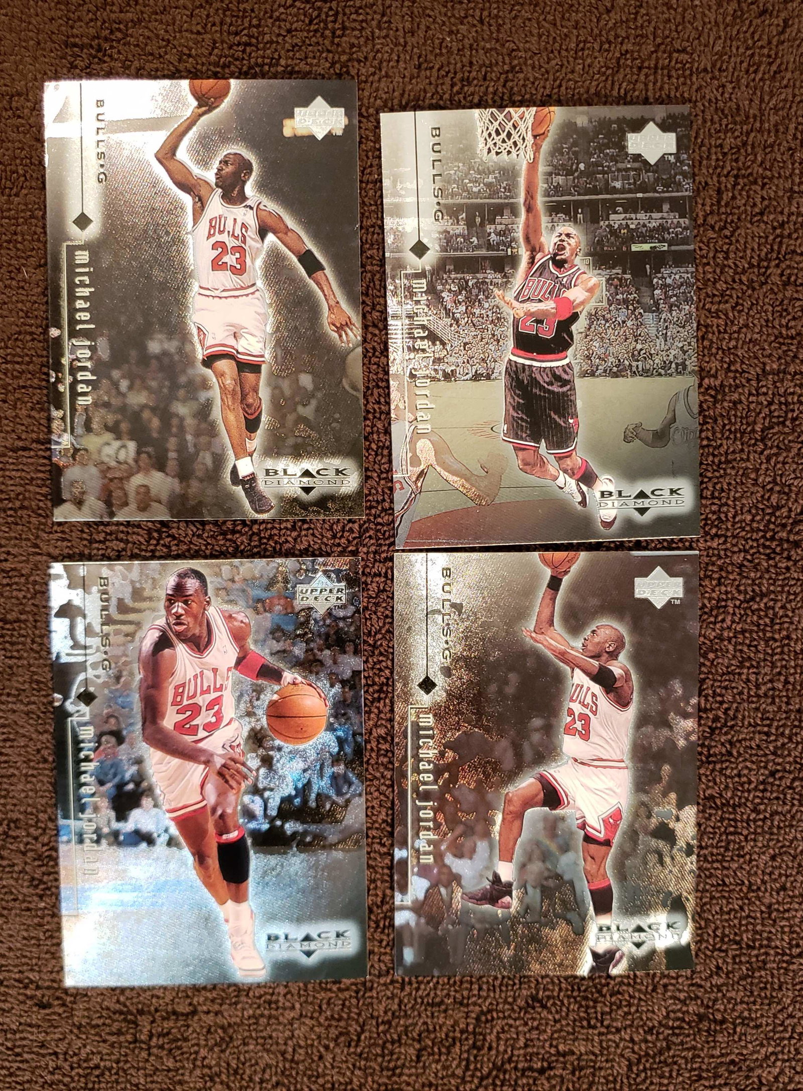 MICHAEL JORDAN 1999 UPPER DECK BLACK DIAMOND CARDS: MICHAEL JORDAN 1999 UPPER DECK BLACK DIAMOND CARDS