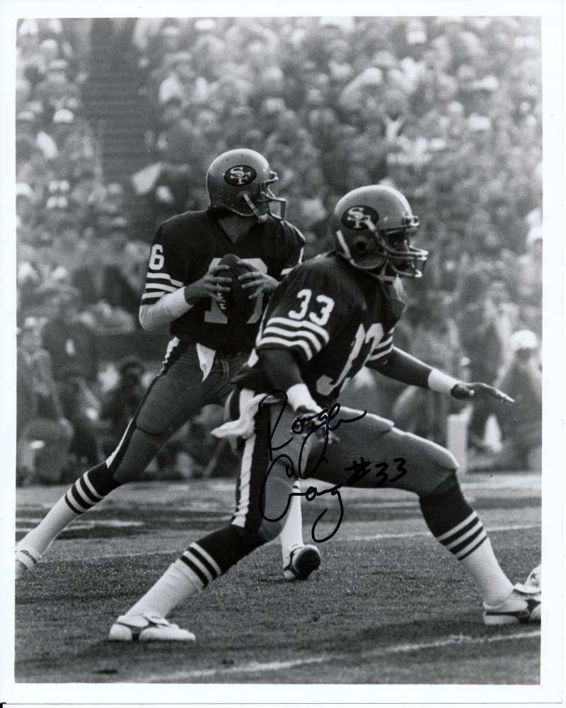 ROGER CRAIG SIGNED AUTO B&W 8X10 PHOTOGRAPH 49ERS (: ROGER CRAIG SIGNED AUTO AUTOGRAPH B&W 8X10 PHOTOGRAPH SAN FRANCISCO 49ERS (11)
