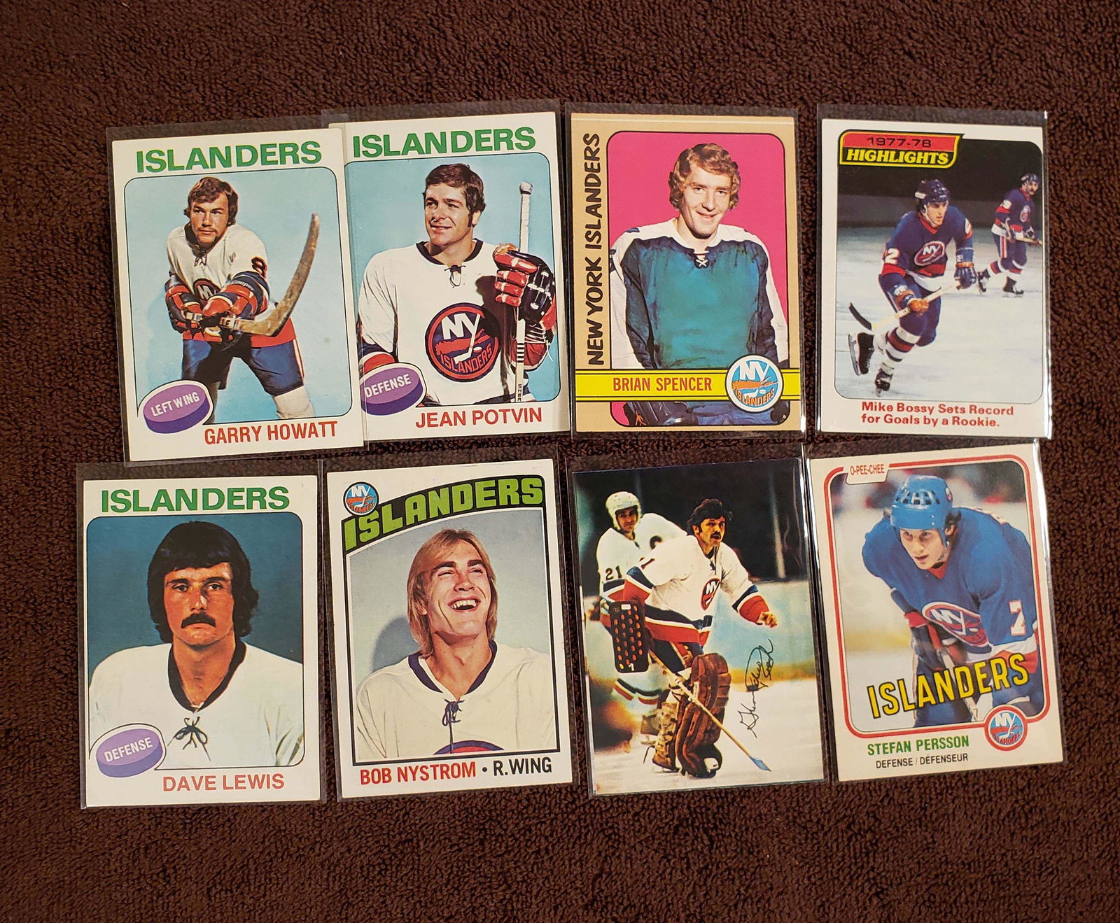 VINTAGE NEW YORK ISLANDERS HOCKEY CARDS: VINTAGE NEW YORK ISLANDERS HOCKEY CARDS