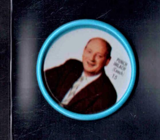 1962 Shirriff Hockey Coins #15 Coach Punch Imlach NM: 1962 Shirriff Hockey Coins #15 Coach Punch Imlach NM