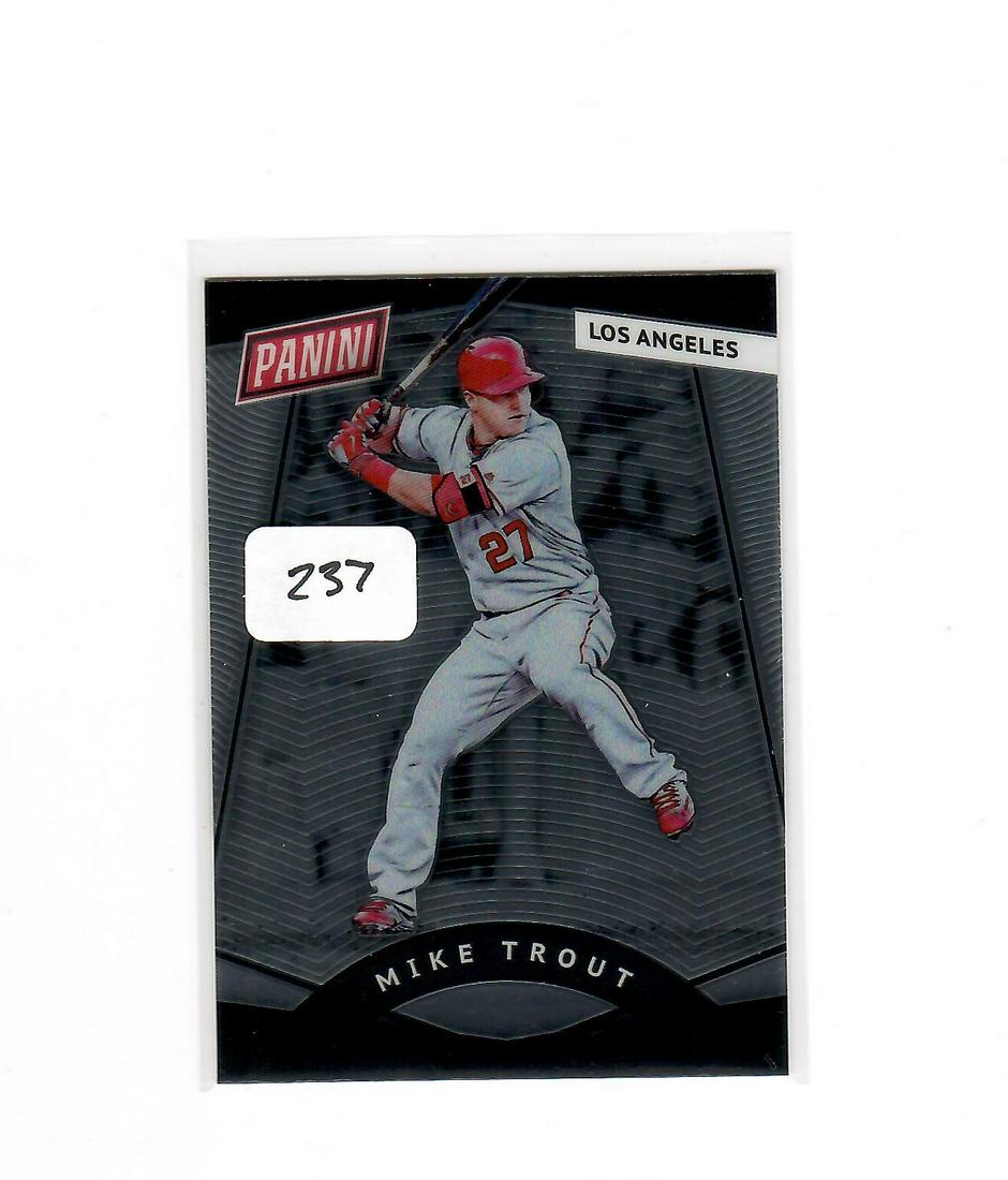 Mike Trout 2017 Panini The National VIP SILVER Pack: Mike Trout 2017 Panini The National VIP Party Silve Pack #62 ANGELS