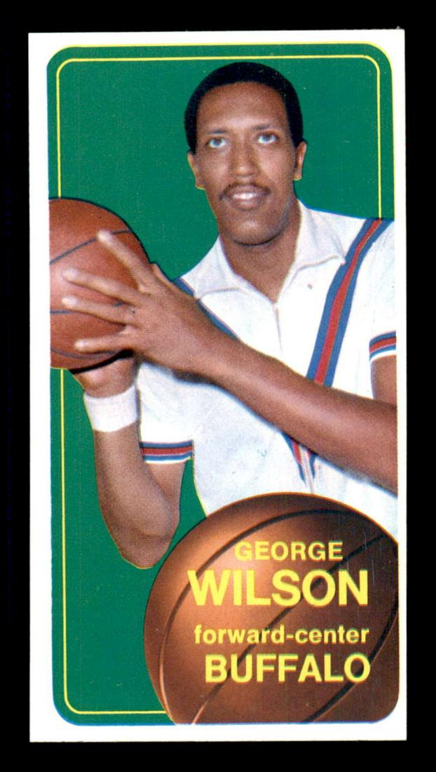 1970 TOPPS BASKETBALL CARDS CLASSIC TALL BOYS EX+: 1970 Topps #58 John Block SAN DIEGO ROCKETS, #11 George Wilson RC