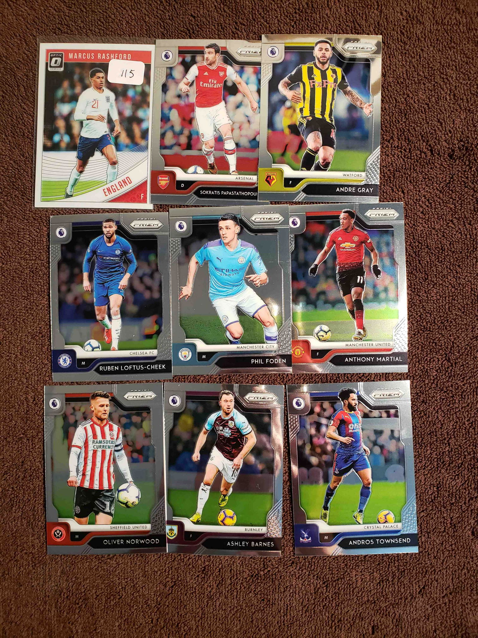 PANINI PRIZM/OPTIC SOCCER CARDS: PANINI PRIZM/OPTIC SOCCER CARDS