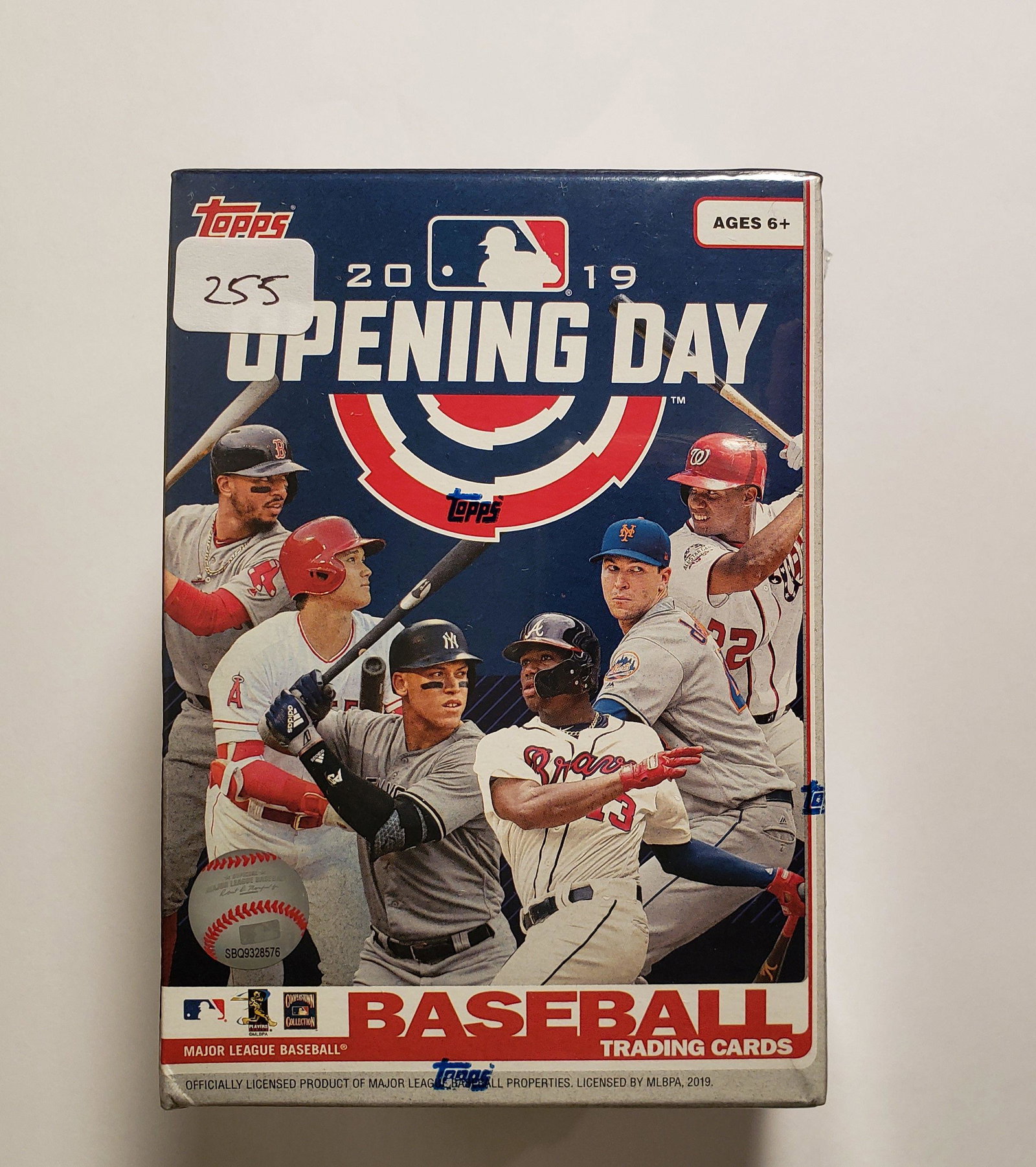 2020 TOPPS OPENING DAY SEALED BLASTER: LOOK FOR THE TOP ROOKIES BO BICHETTE, LUIS ROBERTS, GAVIN LUX, YORDAN ALVAREZ, AUTOS RELICS-10 PACKS PLUS 1 BONUS PACK