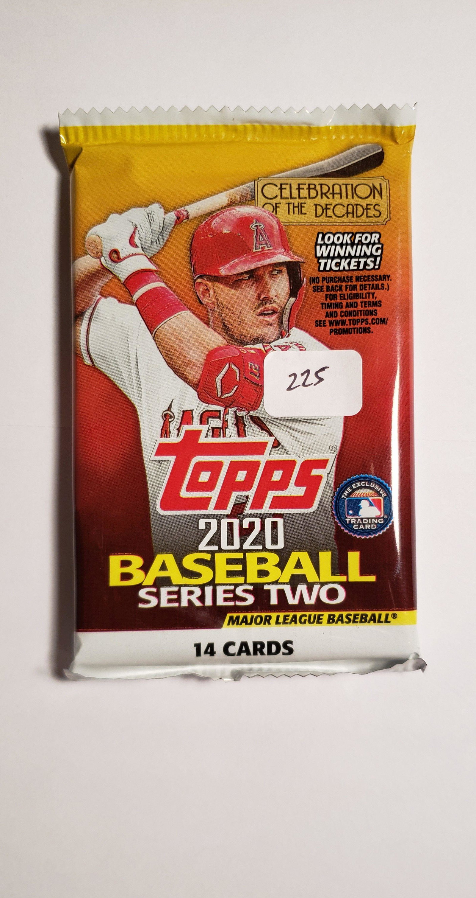2020 TOPPS SERIES 2 SEALED PACK LUIS ROBERT RC ?: FIND ROOKIES LIKE LUIS ROBERTS, AUTOS, RELICS SHORT PRINTS THIS SERIES 2 IS DISAPPEARING FROM THE SHELF