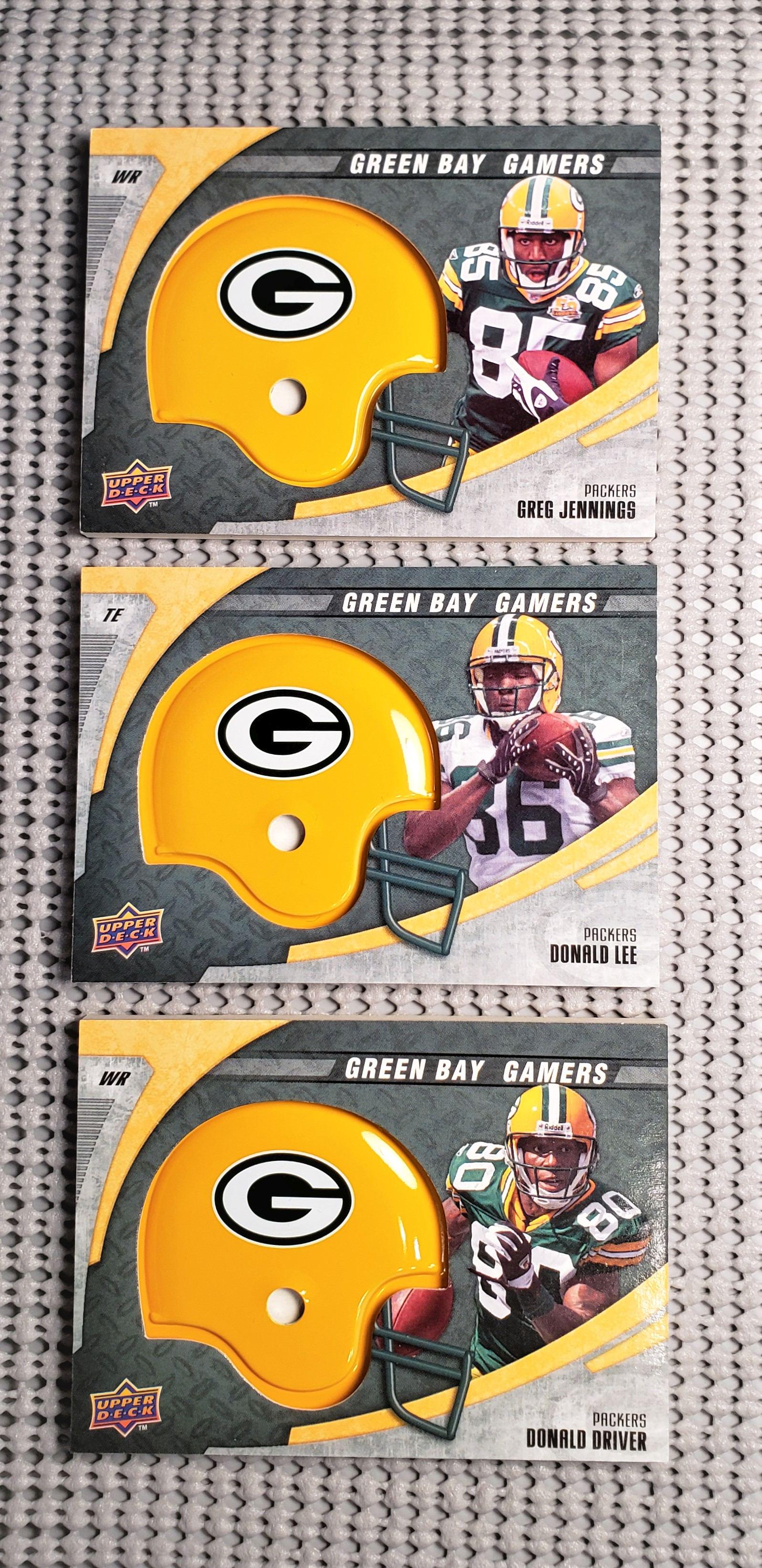 GREEN BAY PACKERS HELMET RELIC CARDS (1 of 1)