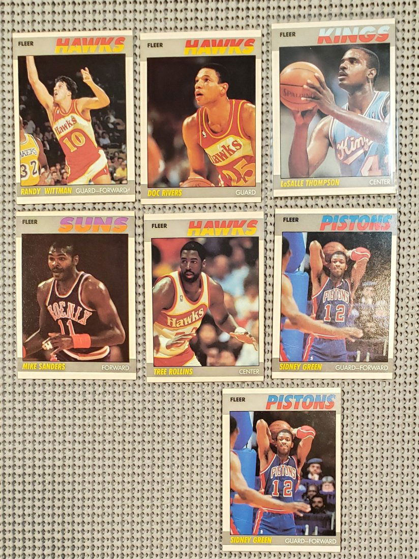 1987 FLEER BASKETBALL CARDS (1 of 2)