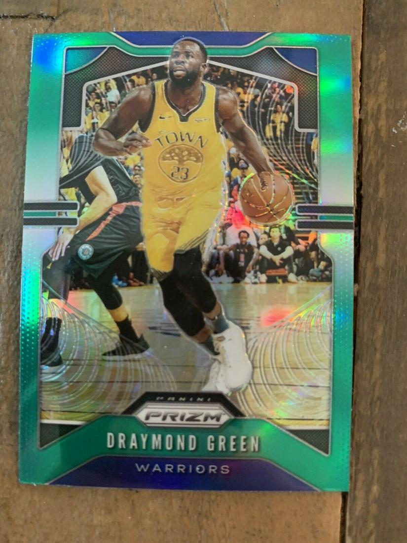 Draymond Green 2019-20 Panini Prizm Green Prizm #101 (1 of 2)
