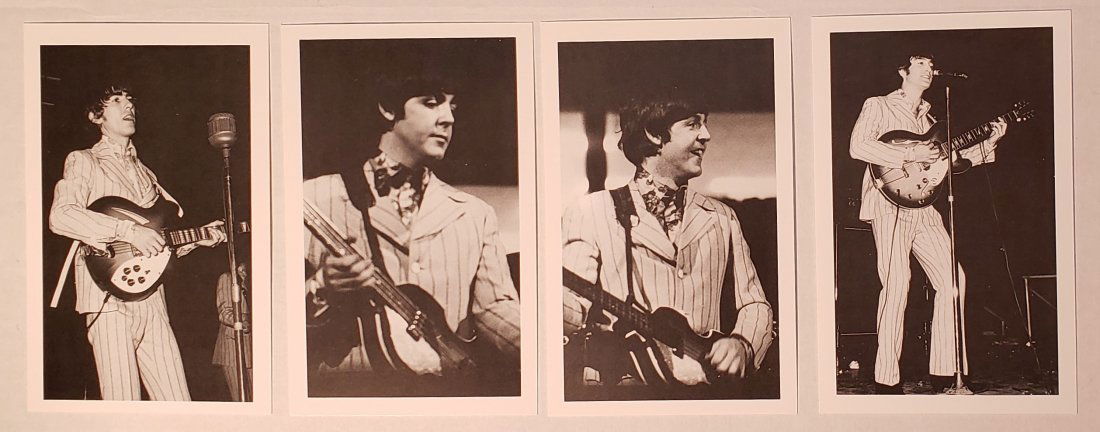 BEATLES CONCERT PHOTOS/POSTCARDS 1964 R. WIMMER ARCHIVE (1 of 2)