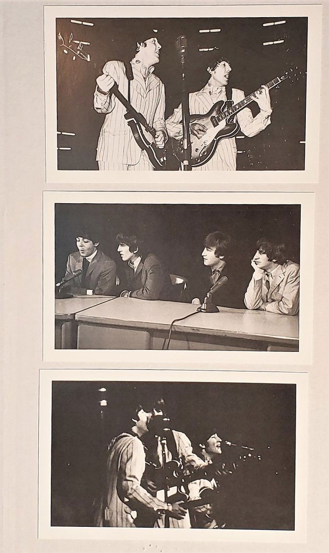R WIMMER PHOTO ARCHIVES ORIGINAL BEATLES PHOTO POSTCARD (1 of 3)