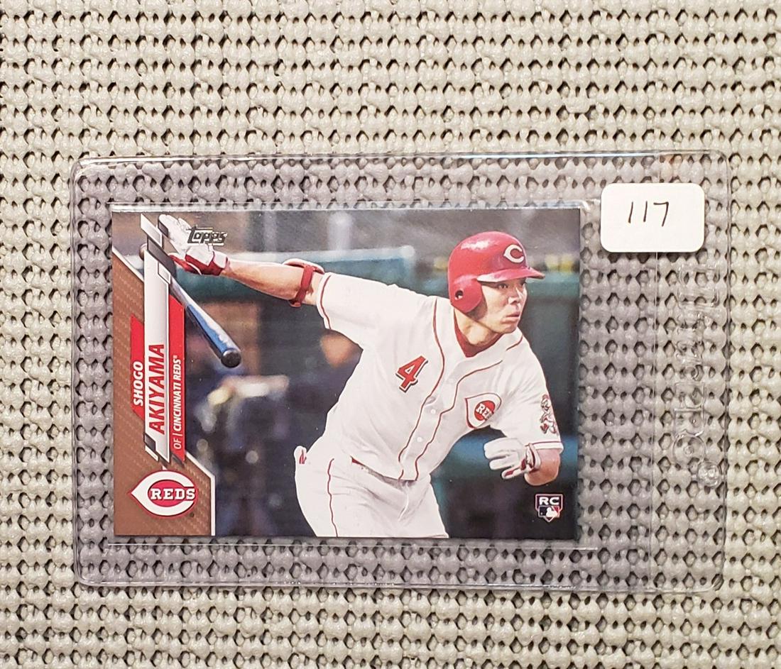 2020 TOPPS GOLD SHOGO AKIYAMA RC #'D 0038/2020 (1 of 2)