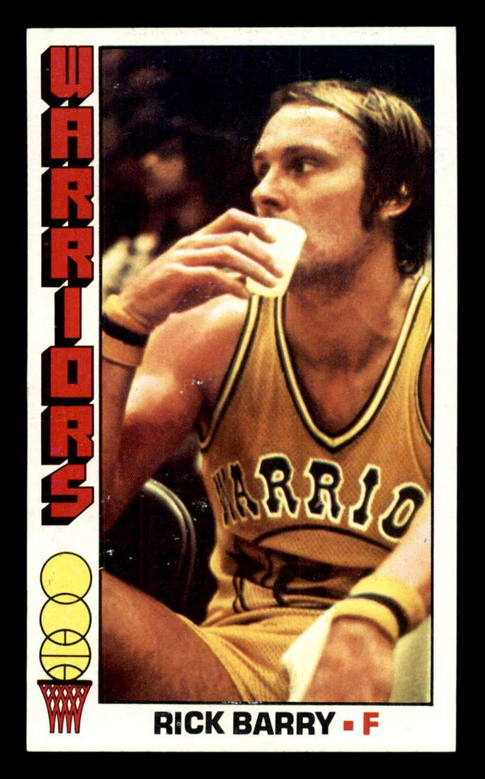 Rick Barry HOF 1976 Topps Basketball Cards: #50 Rick Barry HOF 1976 Topps Basketball Cards