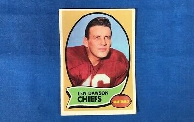 #1 Len Dawson 1970 Topps Football Cards (1 of 2)