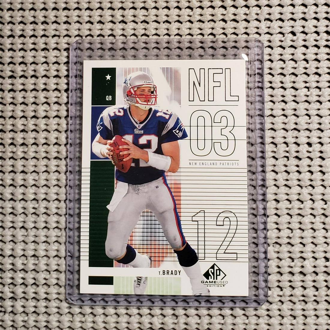 2003 SP EARLY TOM BRADY CARD (1 of 2)