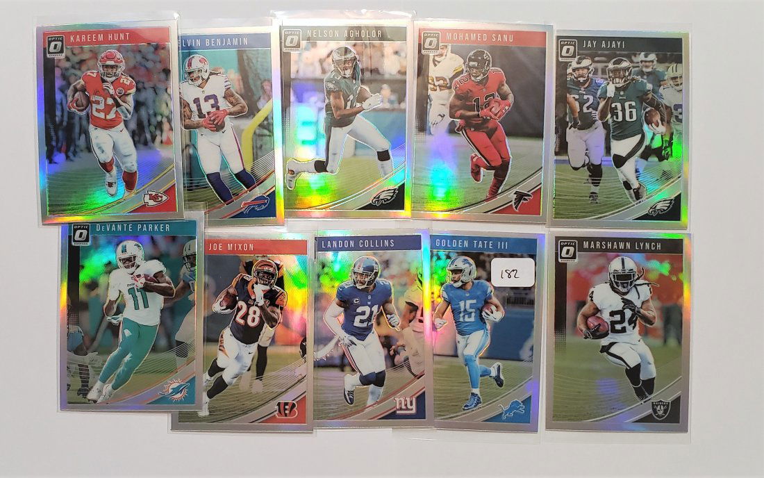 2018 PANINI OPTIC SILVER HOLO PRIZMS (1 of 1)