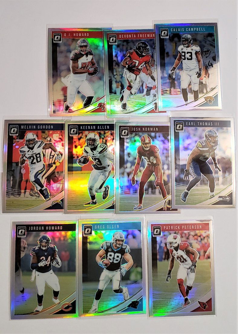 2018 PANINI OPTIC SILVER HOLO PRIZMS (1 of 1)