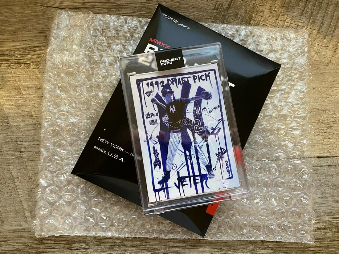 TOPPS PROJECT 2020 DEREK JETER (1 of 2)