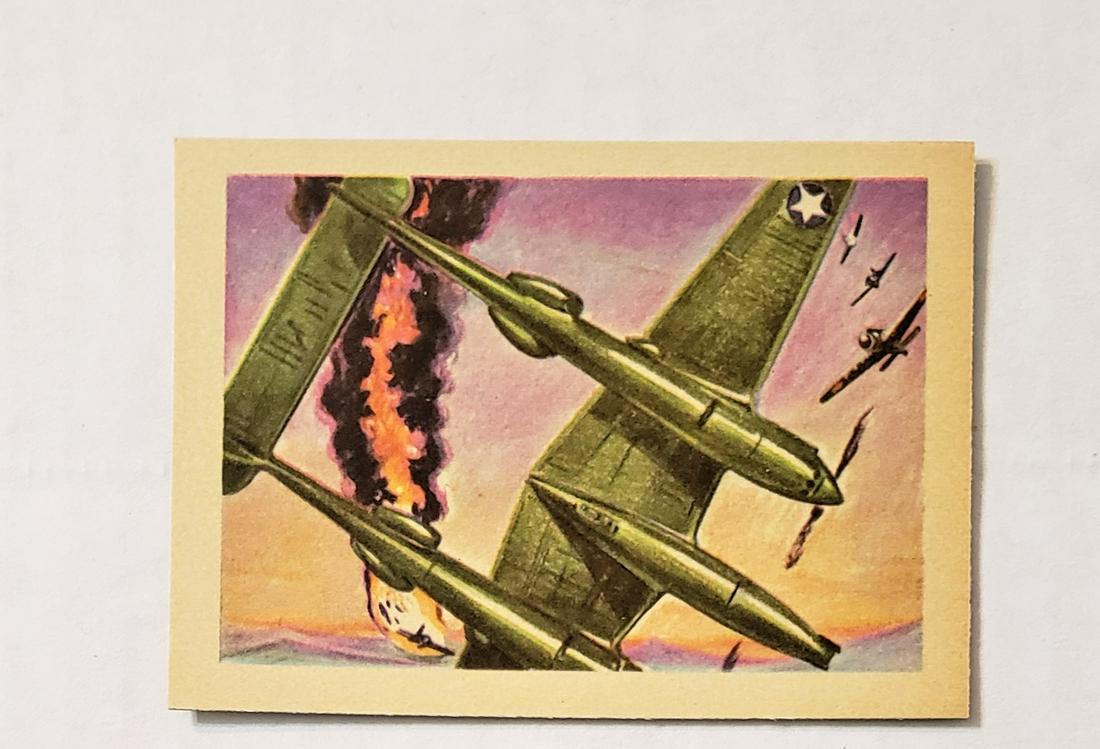 1956 GUM INC-Adventure CARD #39 ONE DOWN ZERO 2 GO: 1956 GUM INC-Adventure CARD #39 ONE DOWN ZERO 2 GO