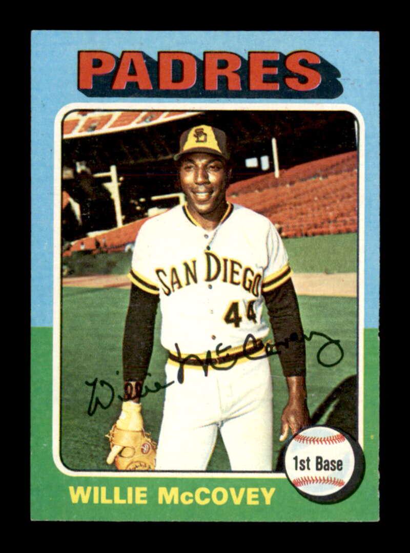1975 Topps Mini #450 Willie McCovey EXMT (1 of 2)