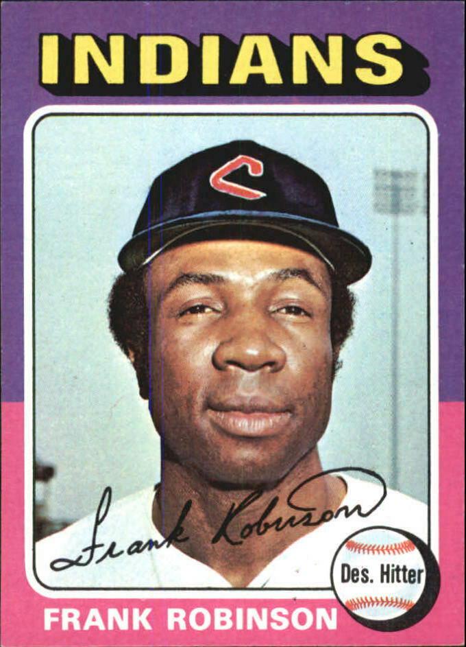 1975 Topps Mini #204 FRANK ROBINSON EXMT+ (1 of 2)