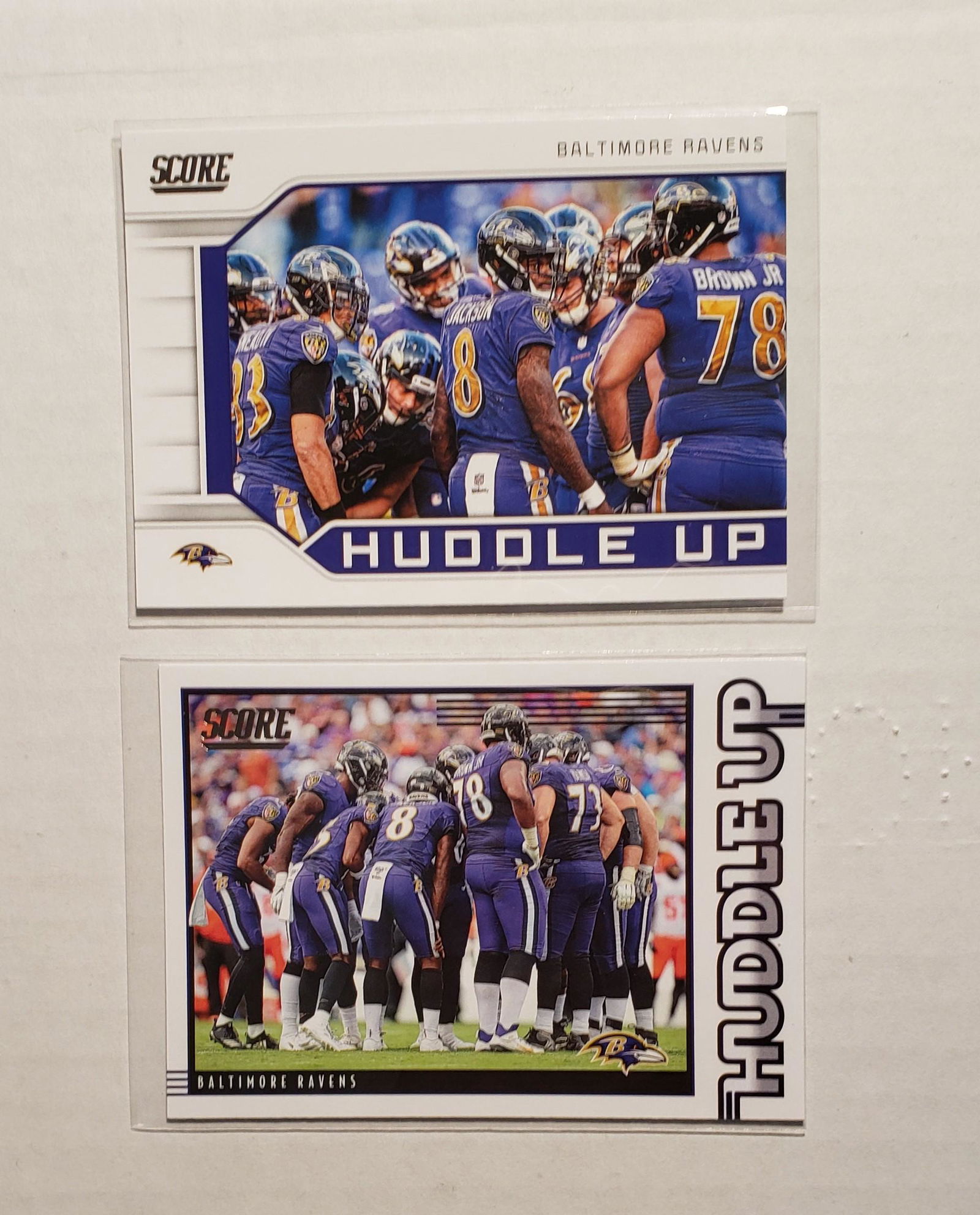 LAMAR JACKSON 2020 SCORE INSERT CARDS (1 of 1)