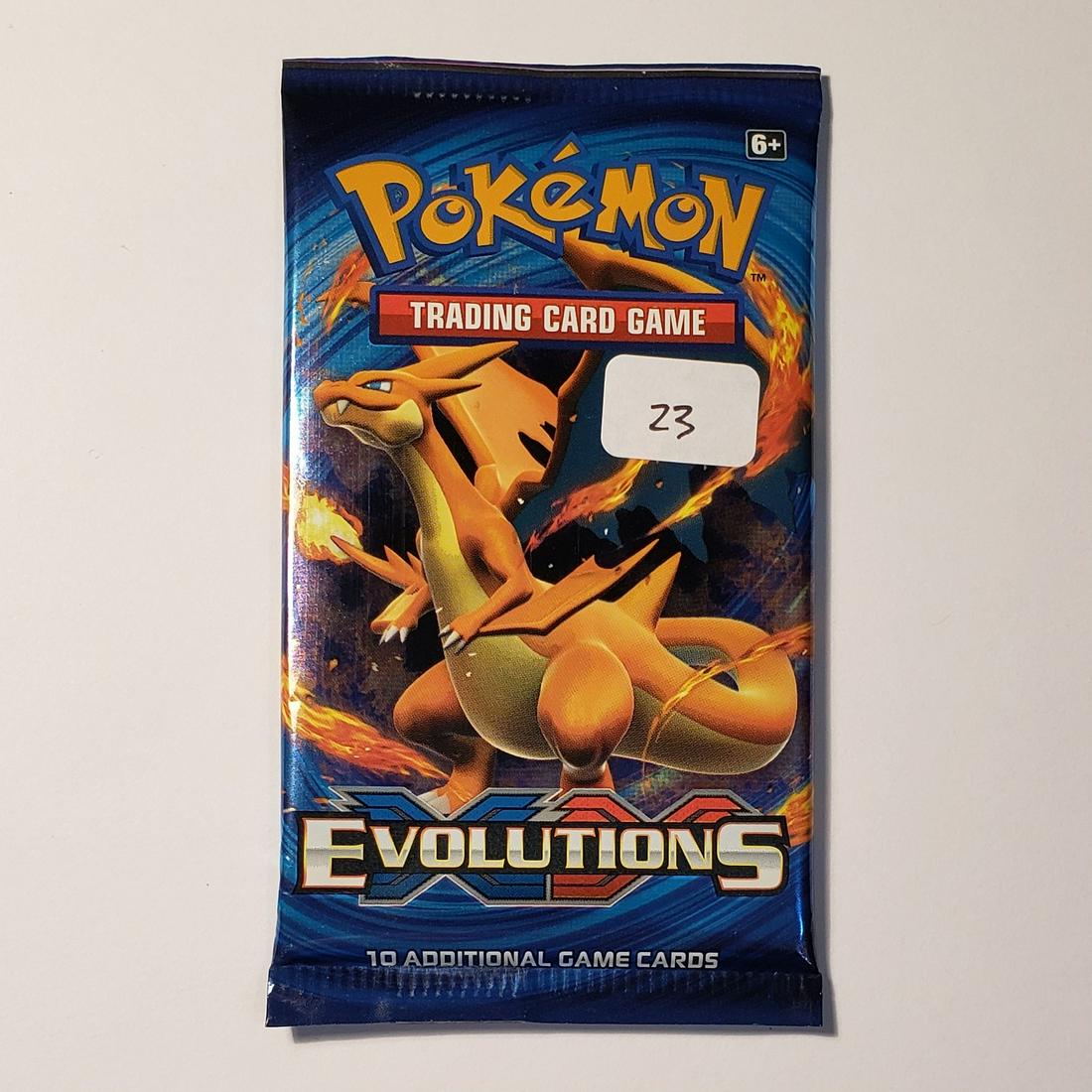 POKEMON TCG-XY EVOLUTIONS SEALED BOOSTER PACK (1 of 1)