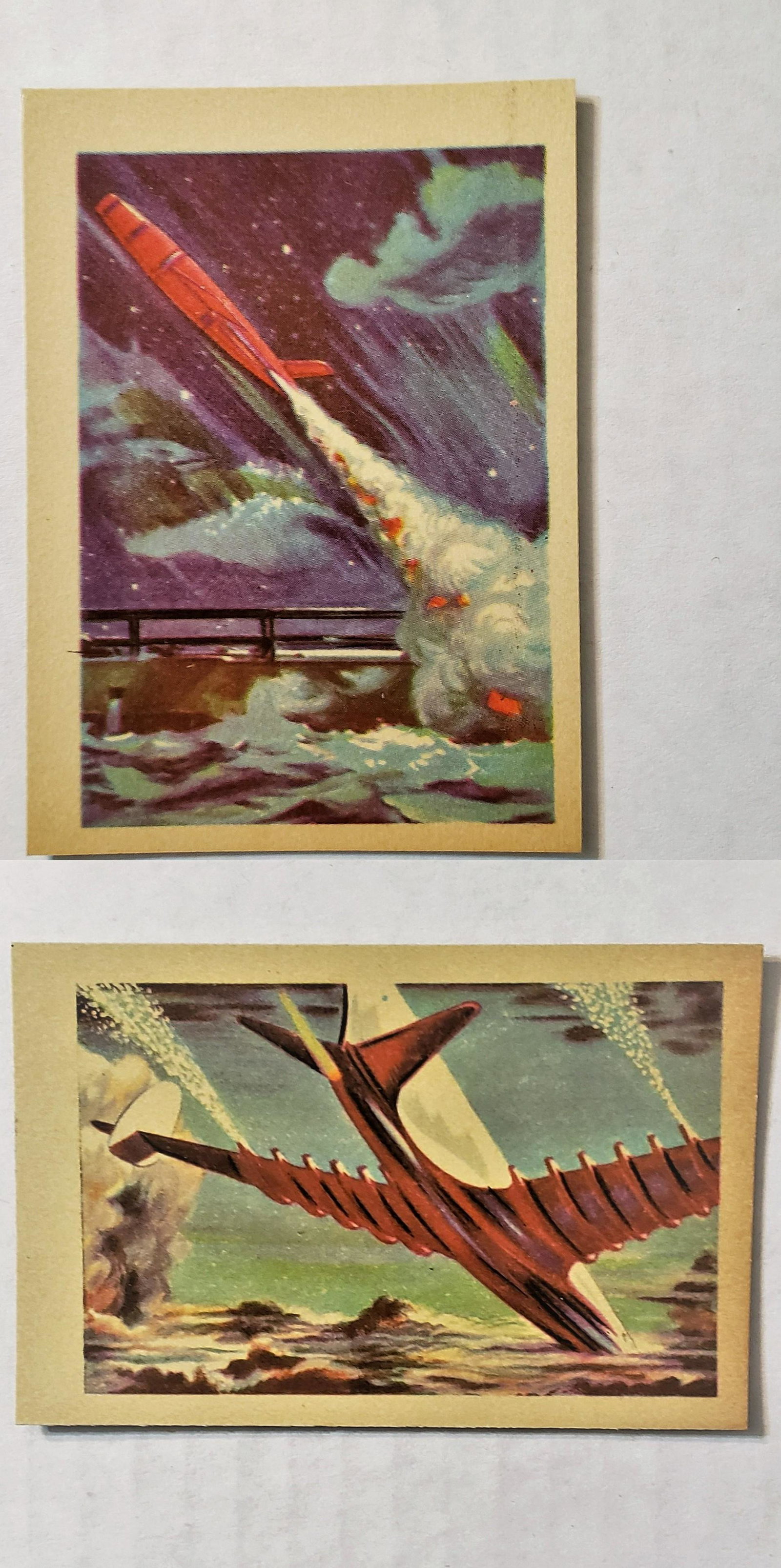 1956 ADVENTURE TRADING CARDS BY GUM PRODUCTS INC (1 of 2)