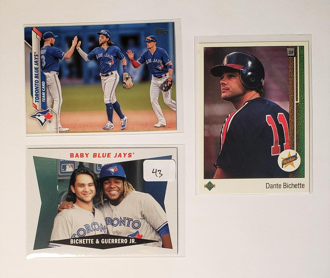 DANTE AND BO BICHETTE FATHER & SON ROOKIE COMBO (1 of 1)