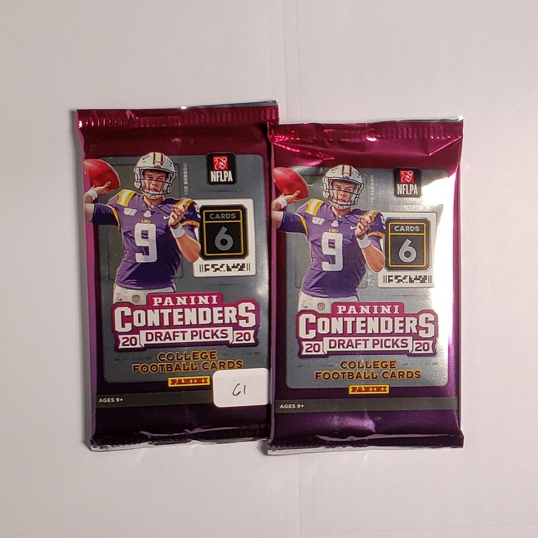 (2) 2020 PANINI CONTENDERS DRAFT PICKS SEALED PACK (1 of 1)