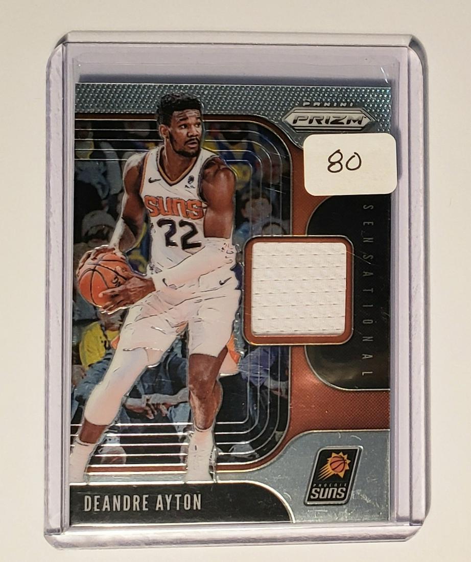 2019-20 PRIZM BASKETBALL DEANDRE AYTON JERSEY RELIC (1 of 1)