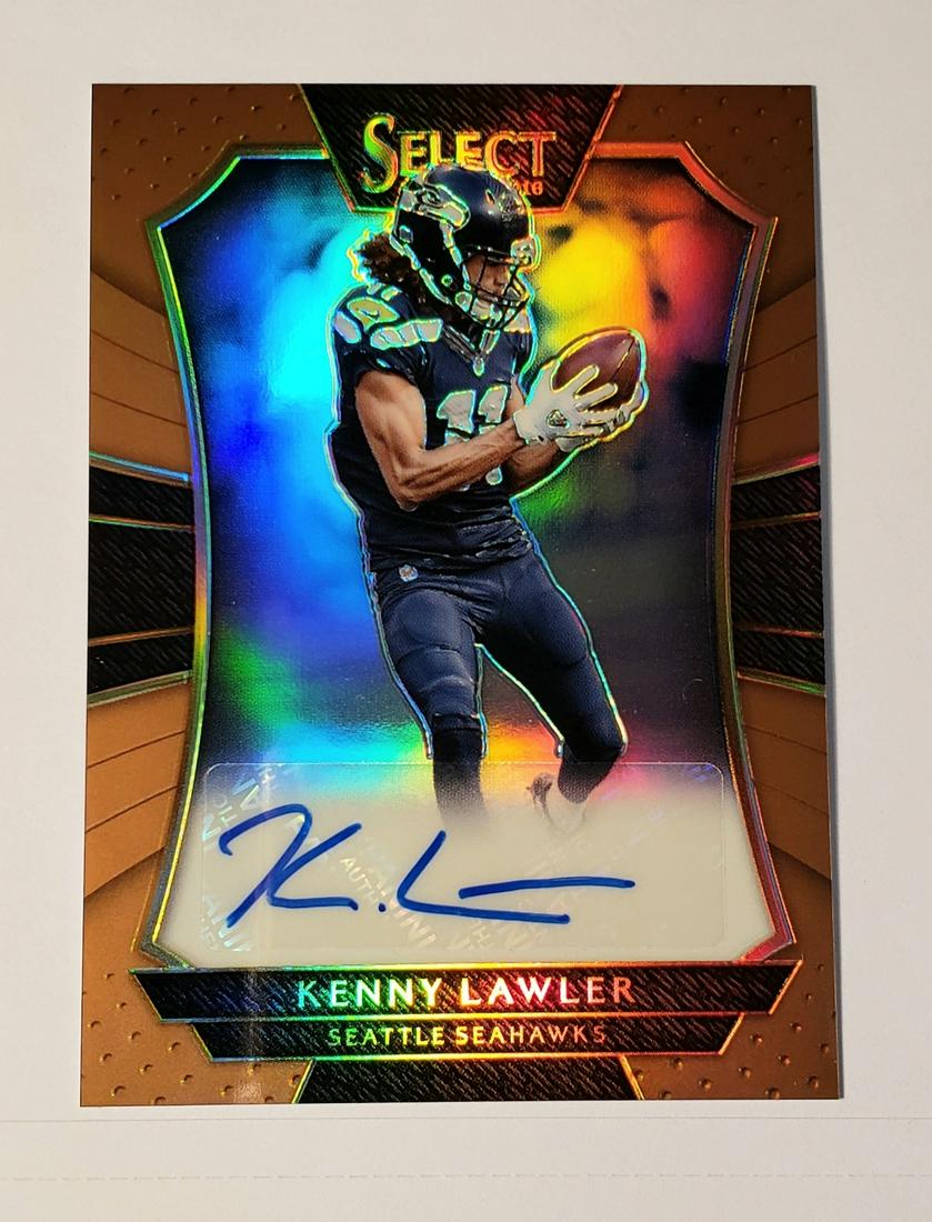 PANINI SELECT BRONZE PRIZM AUTOGRAPHED CARD 30/49 (1 of 2)