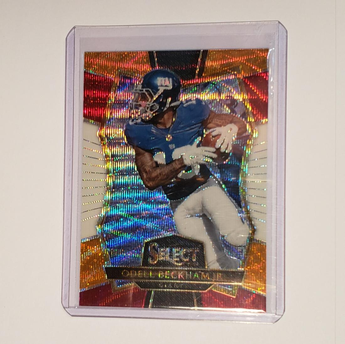 O'DELL BECKHAM JR TRI COLOR PRIZM 2016 (1 of 1)