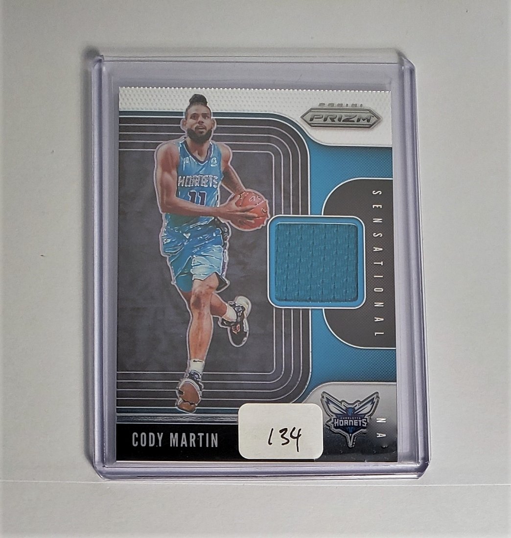 CODY MARTIN CHAR. HORNETS SENSATIONAL SWATCHES JERSEY (1 of 1)