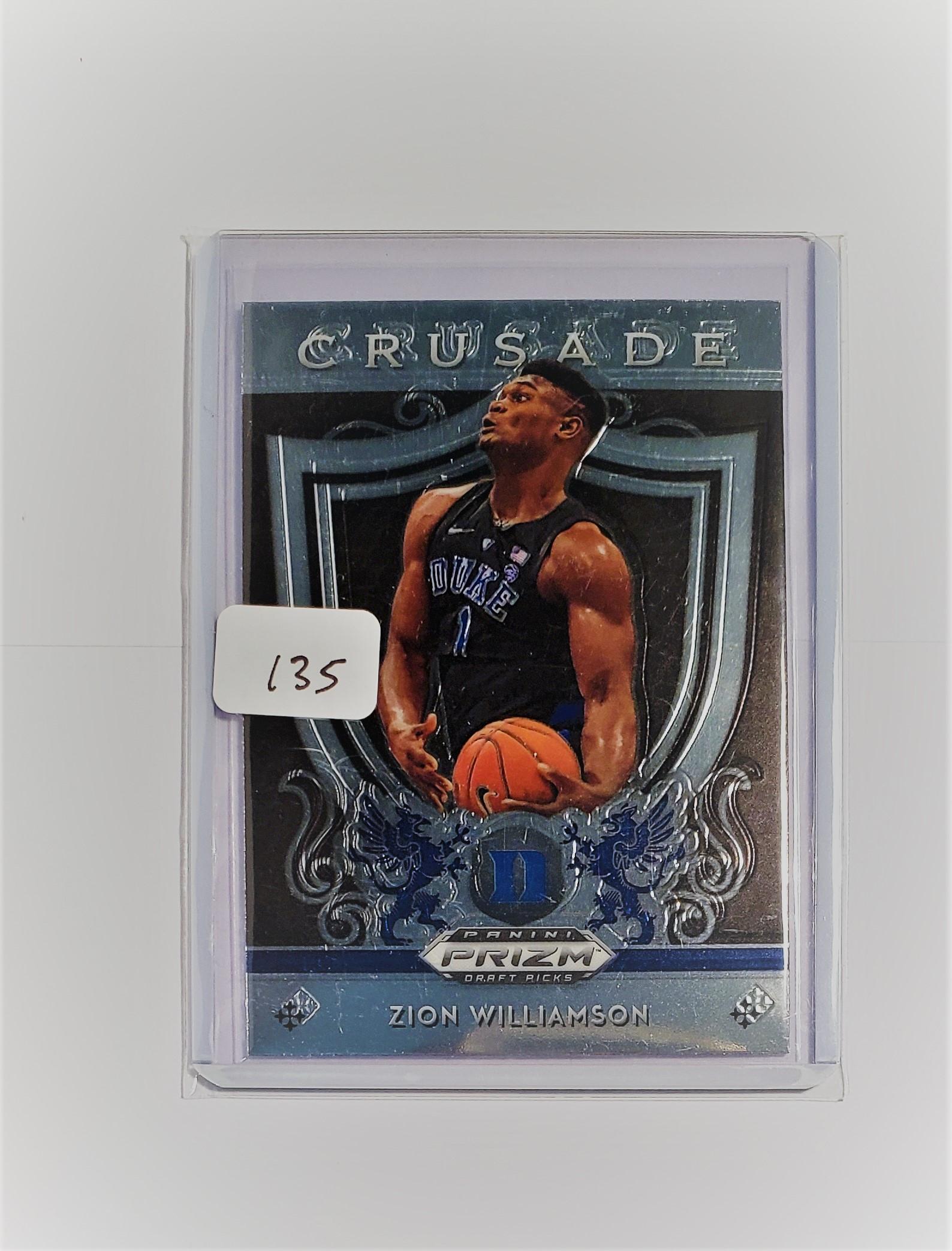 ZION WILLIAMSON DUKE/NO PELICANS ROOKIE CARD (1 of 1)