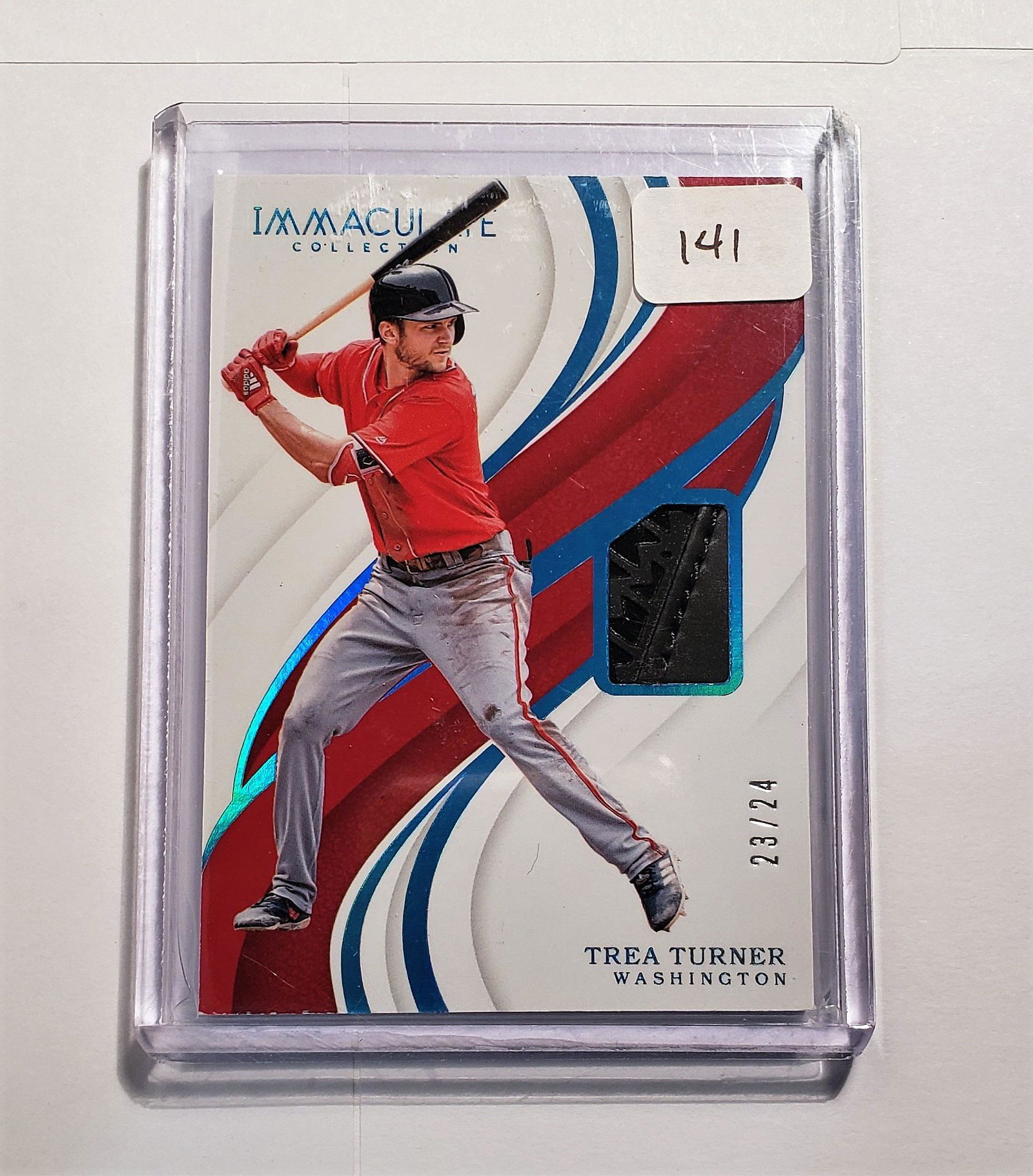 TREA TURNER IMMACULATE COLLECTION SHOE RELIC (1 of 2)