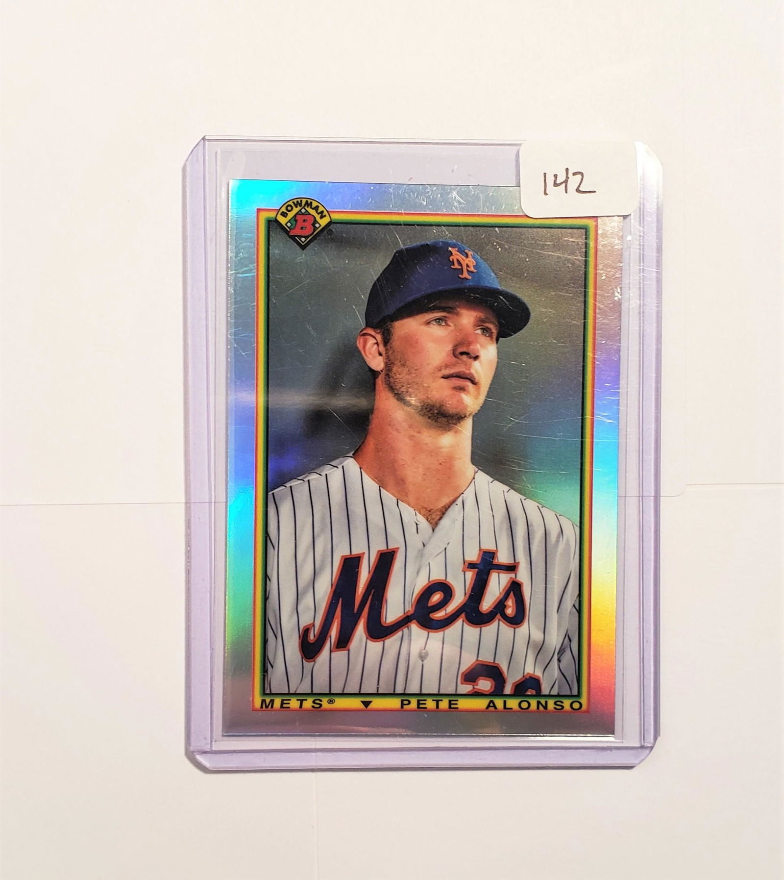 PETE ALONSO POLAR BEAR BOWMAN ANNIV. REFRACTOR (1 of 1)