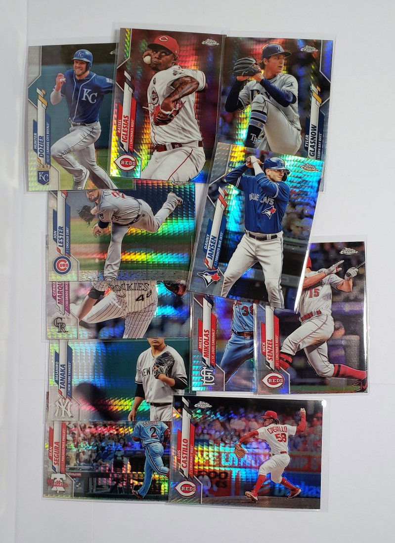 2020 TOPPS CHROME REFRACTORS AND PRISM REFRACTORS (1 of 1)