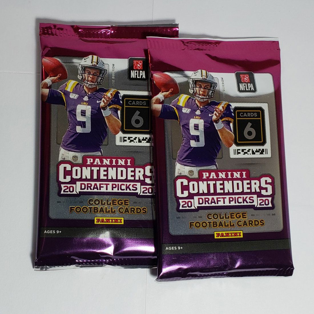 (2) 2020 PANINI CONTENDERS NFL DRAFT SEALED PACK (1 of 1)