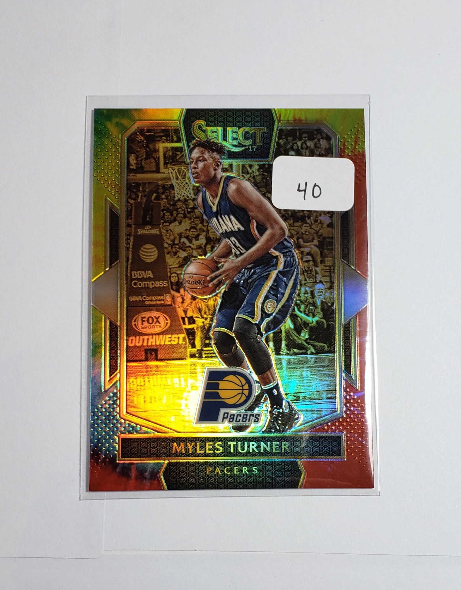 2017 SELECT MYLES TURNER PACERS TYE DYE PRIZM SSP 15/25 (1 of 1)