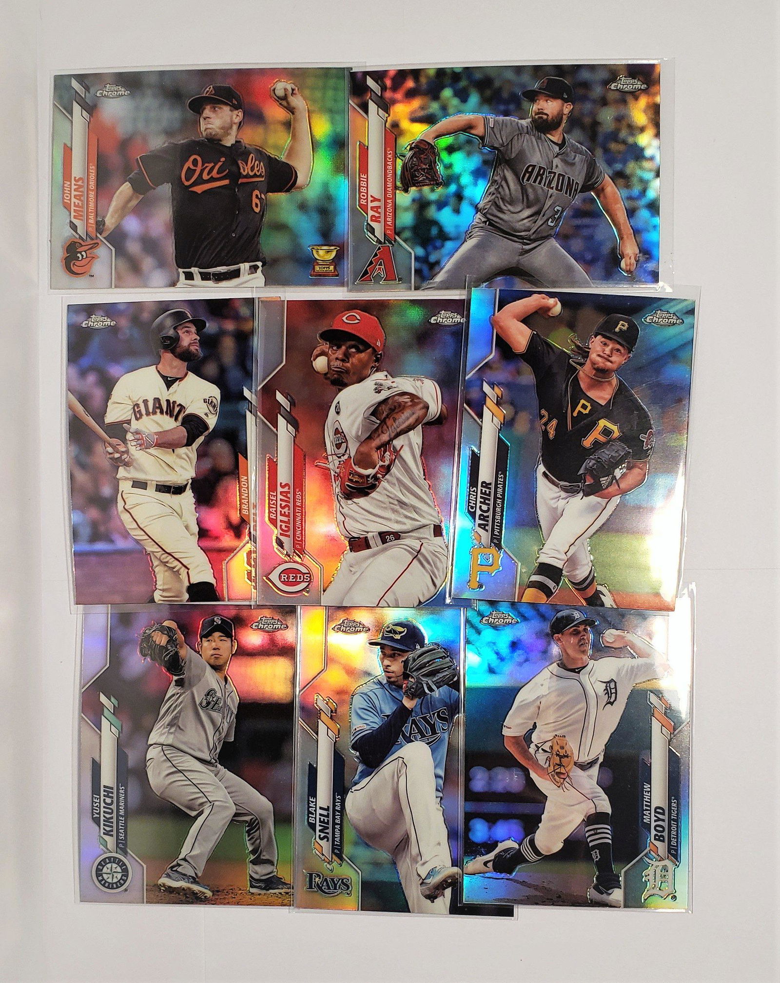 2020 TOPPS CHROME REFRACTOR PARALLELS (1 of 1)