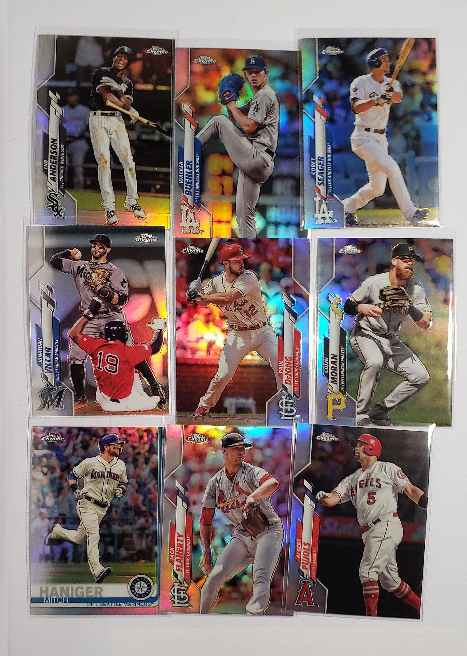 2020 TOPPS CHROME REFRACTOR & PRISM PARALLELS (1 of 1)