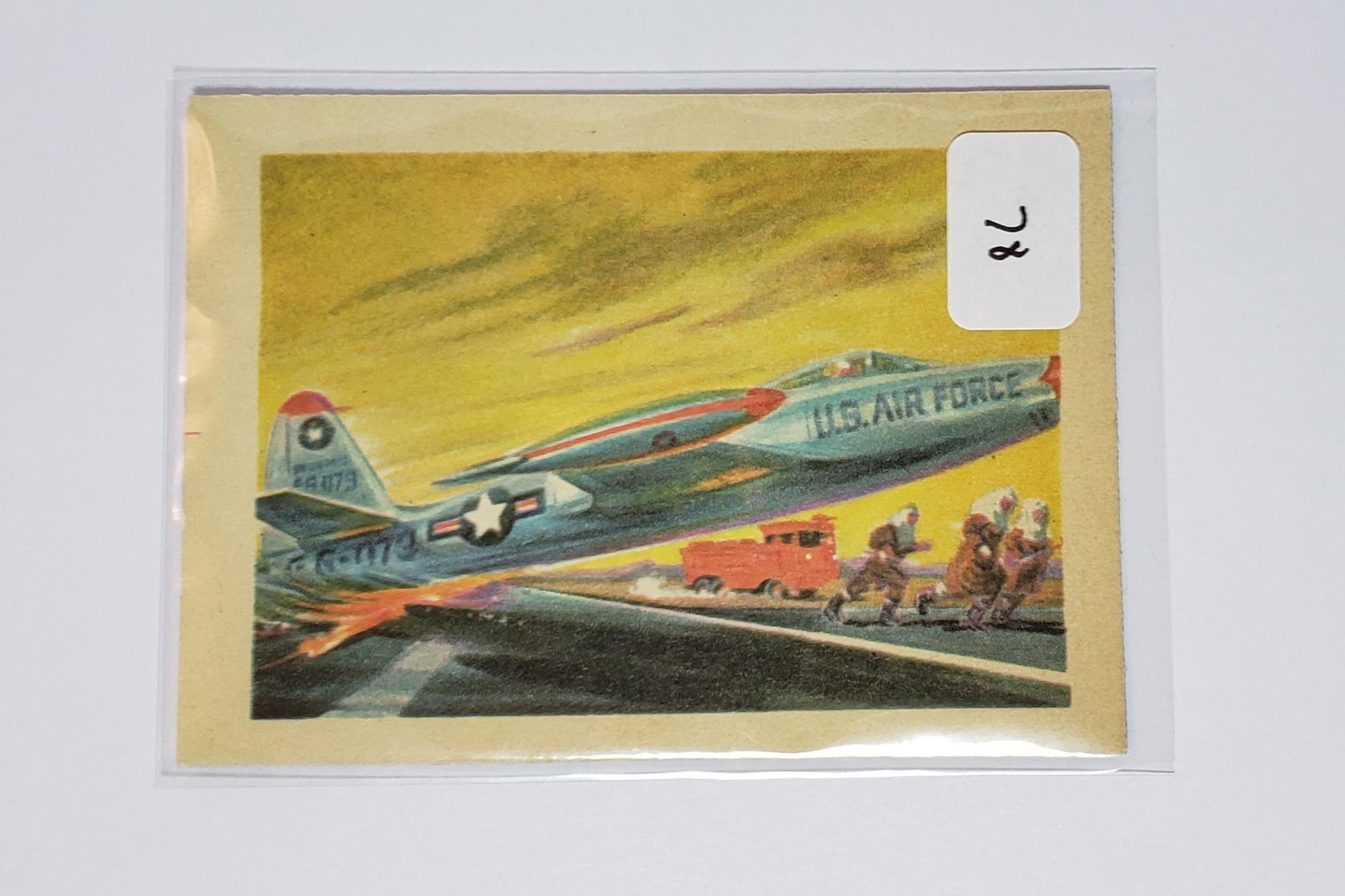 VINTAGE ADVENTURE SERIES TRADING CARDS 1956 EXMT+: GUM PROD. INC ADVENTURE CARD #71 WHEN A FELLER NEEDS A FRIEND