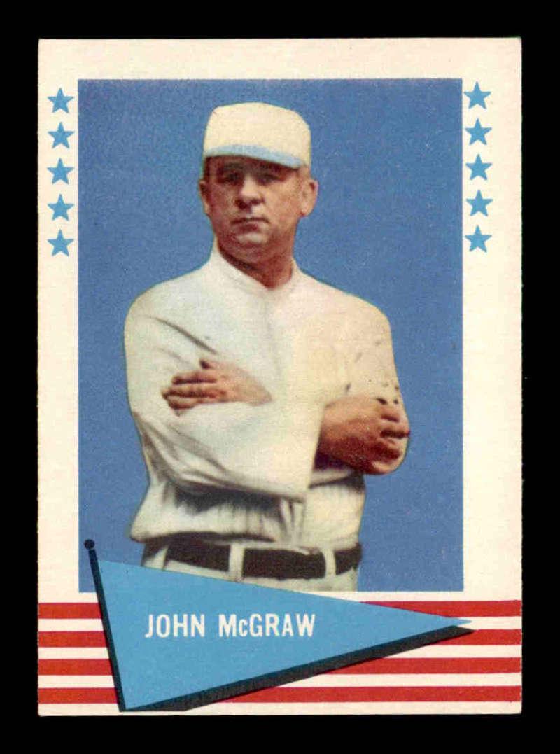 VINTAGE BASEBALL CARDS 1961 FLEER BASEBALL GREATS (1 of 2)