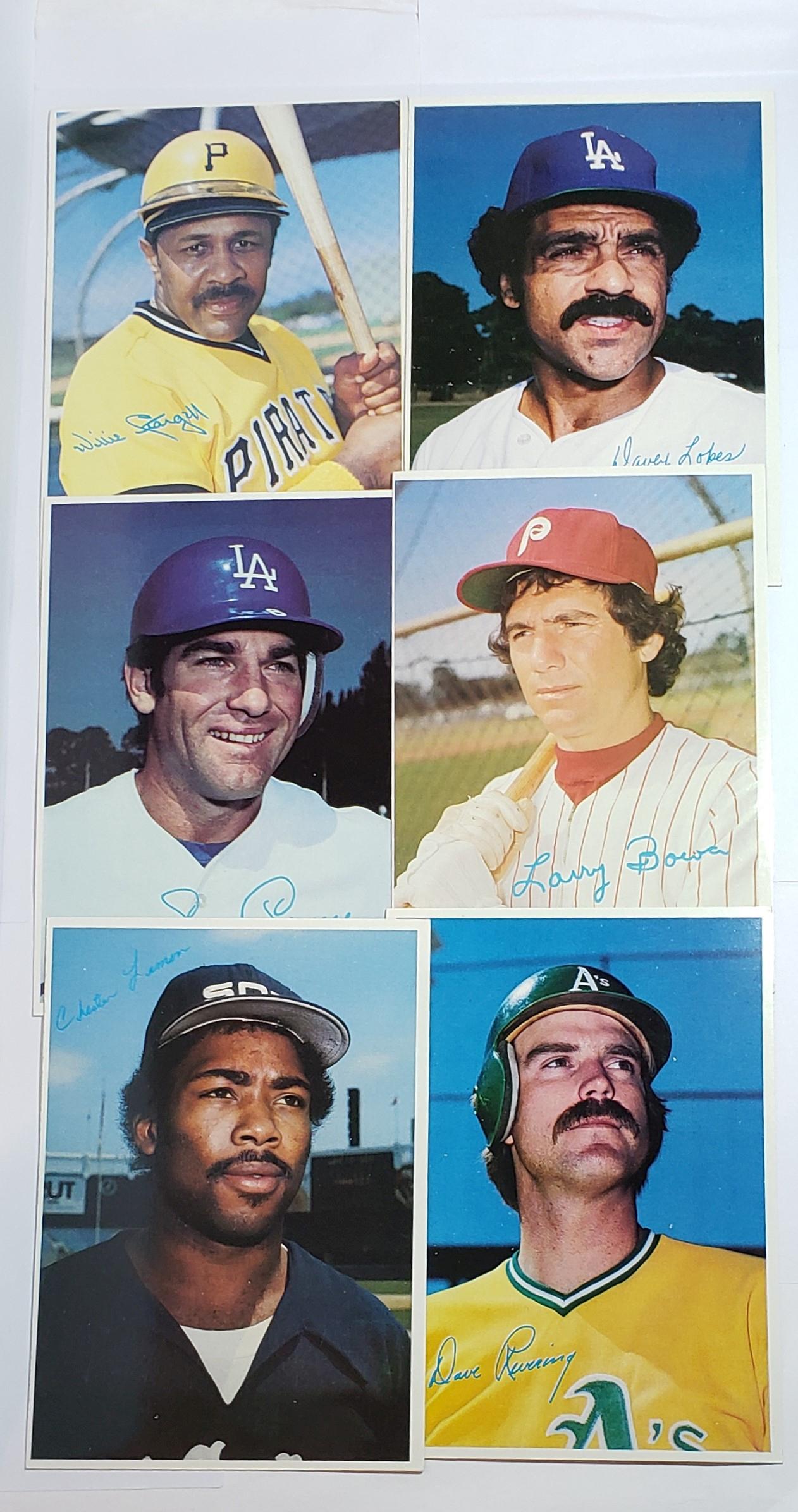 1980 TOPPS GLOSSY JUMBO 5X7 CARDS (1 of 2)