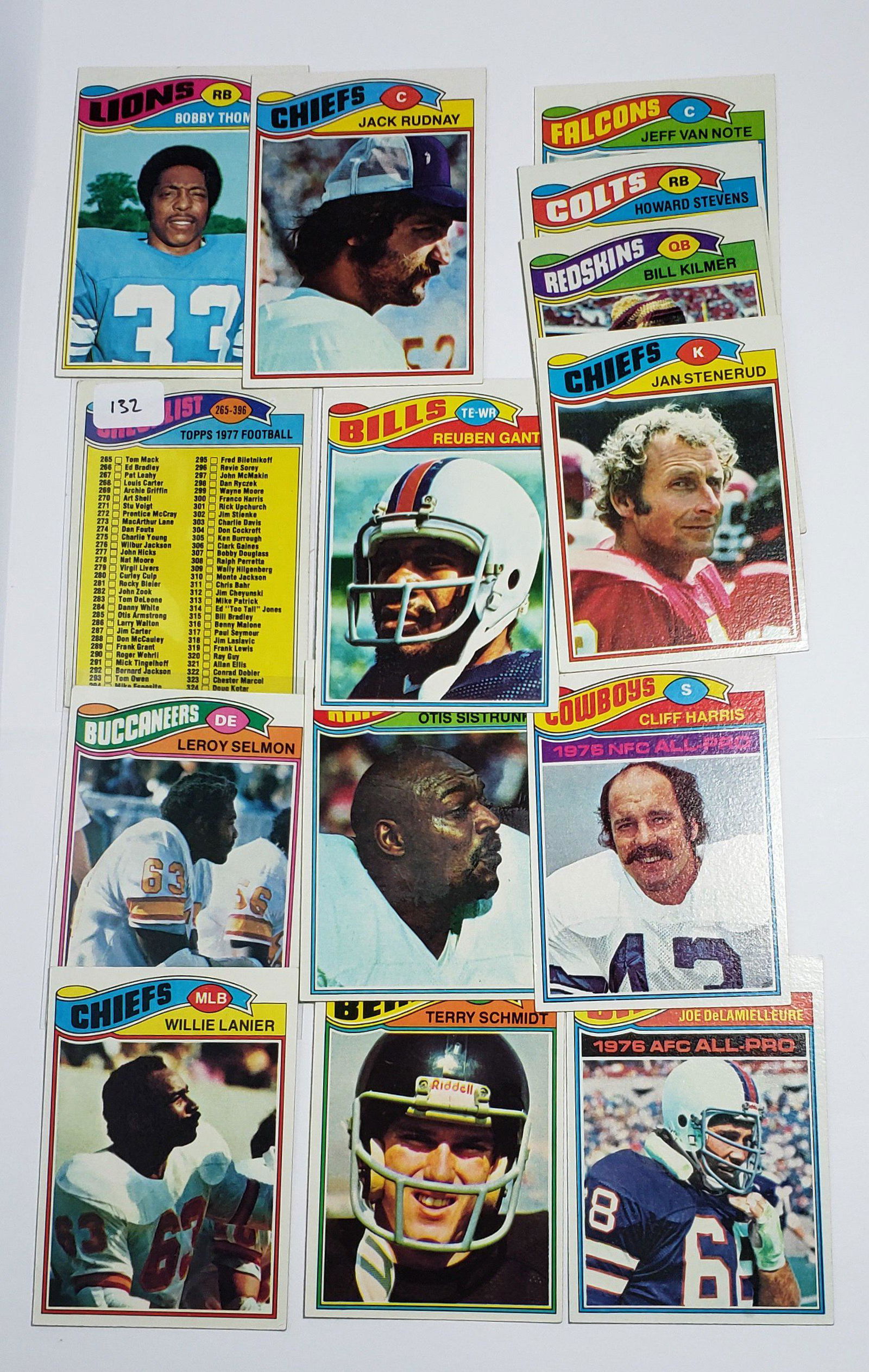 1977 TOPPS FOOTBALL CARDS WITH STARS/HOFER (1 of 1)