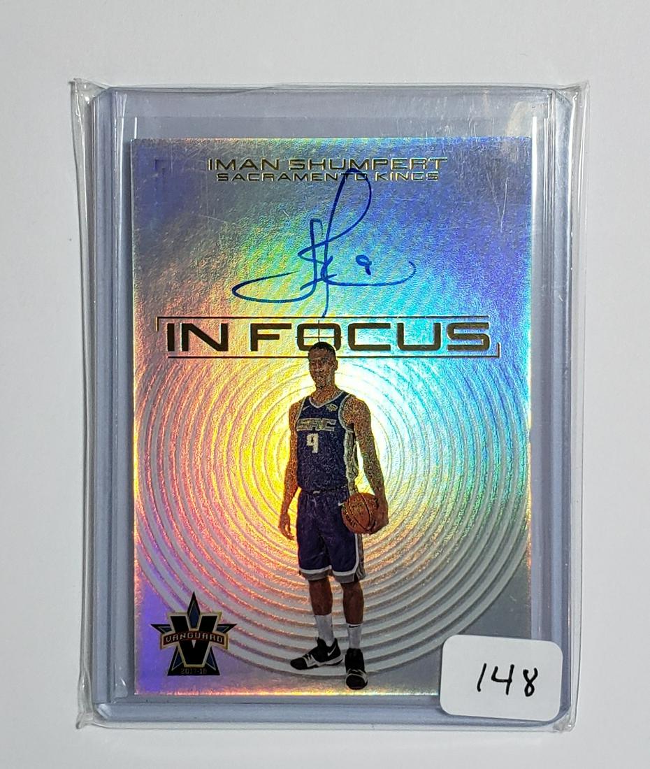 IMAN SHUMPERT SAC. KINGS IN FOCUS ON-CARD AUTO (1 of 2)