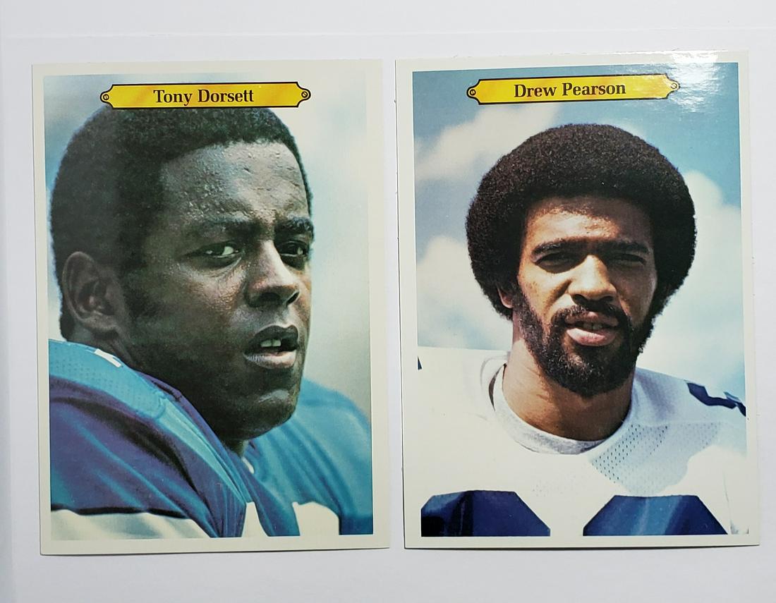 TONY DORSETT AND DREW PEARSON 1980 TOPPS SUPERS (1 of 1)